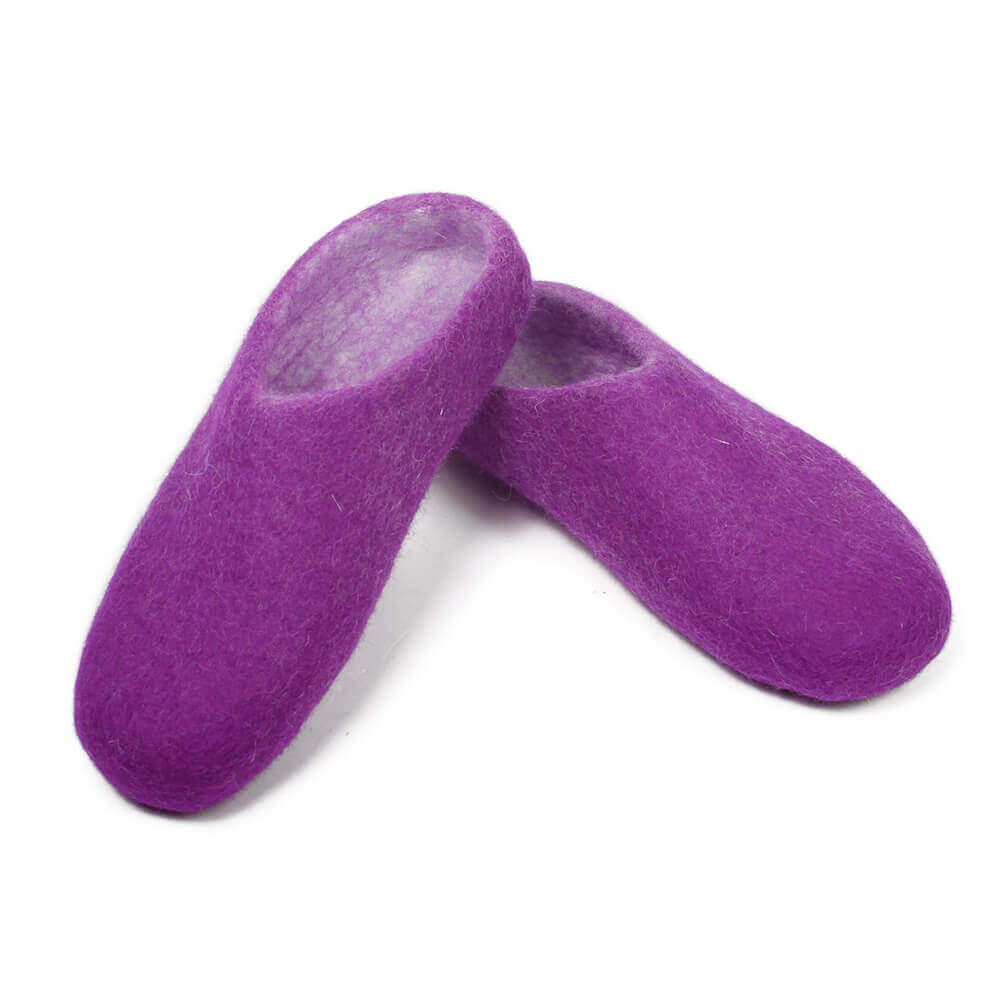 purple-felt-slipper